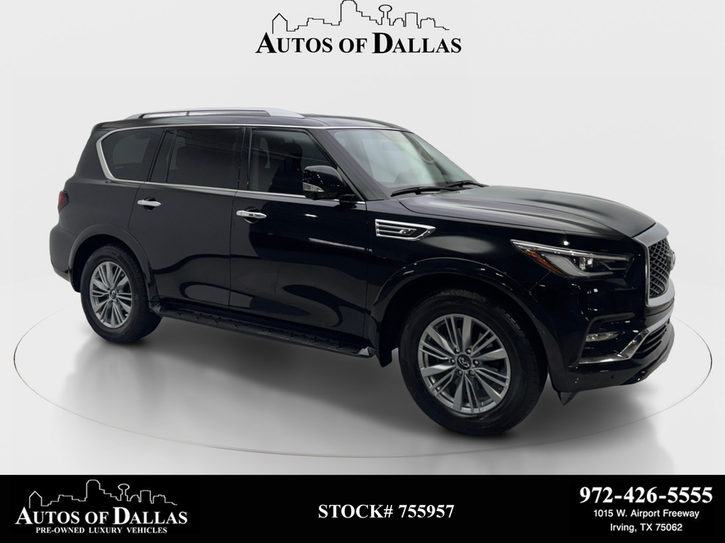 Mineral Black 2023 INFINITI QX80 SUV / Crossover Rear-Wheel Drive 7-Speed Automatic