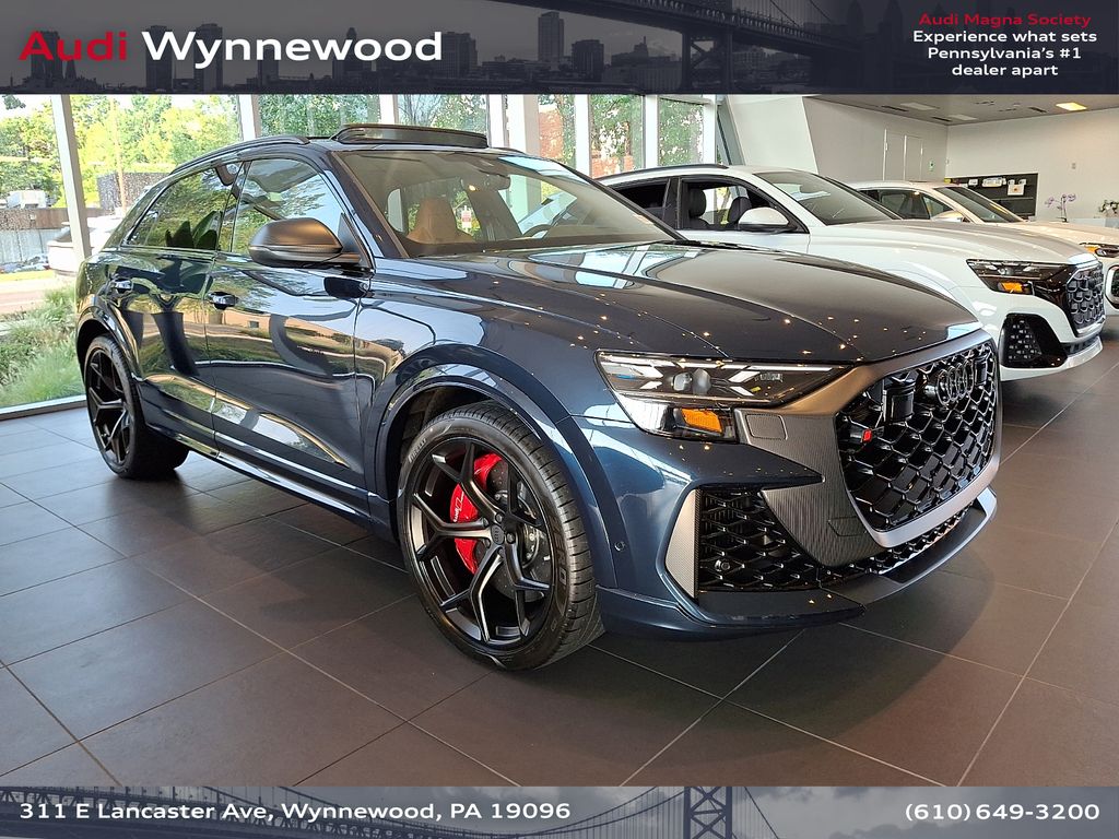Waitomo Blue Metallic 2026 Audi RS Q8 SUV / Crossover All-Wheel Drive 8-Speed Automatic