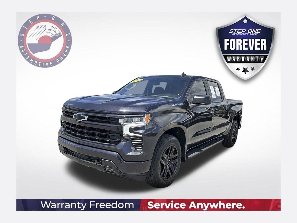 Dark Ash Metallic 2023 Chevrolet Silverado 1500 Pickup Truck 4X2 Automatic
