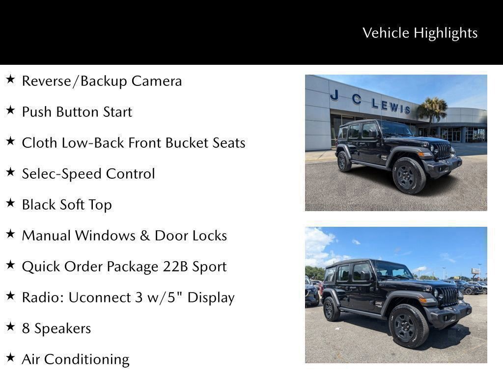 2021 Jeep Wrangler Unlimited Sport