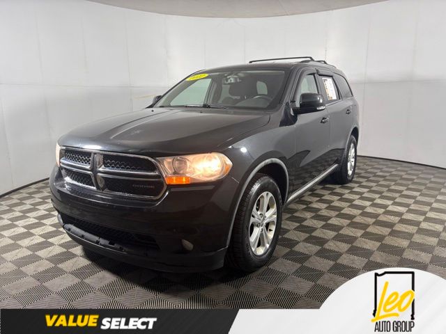 Brilliant Black Crystal Pearlcoat 2012 Dodge Durango Crew AWD SUV / Crossover All-Wheel Drive 5-Speed Automatic