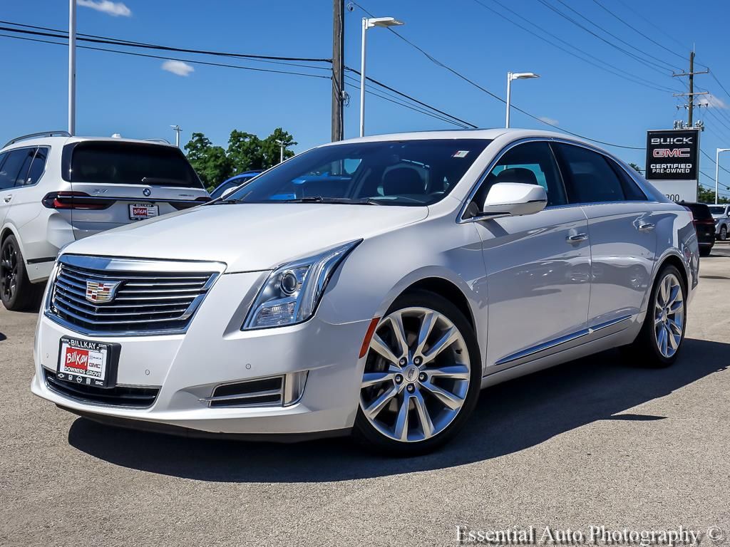 Crystal White Tricoat 2017 Cadillac XTS Sedan All-Wheel Drive 6-Speed Automatic
