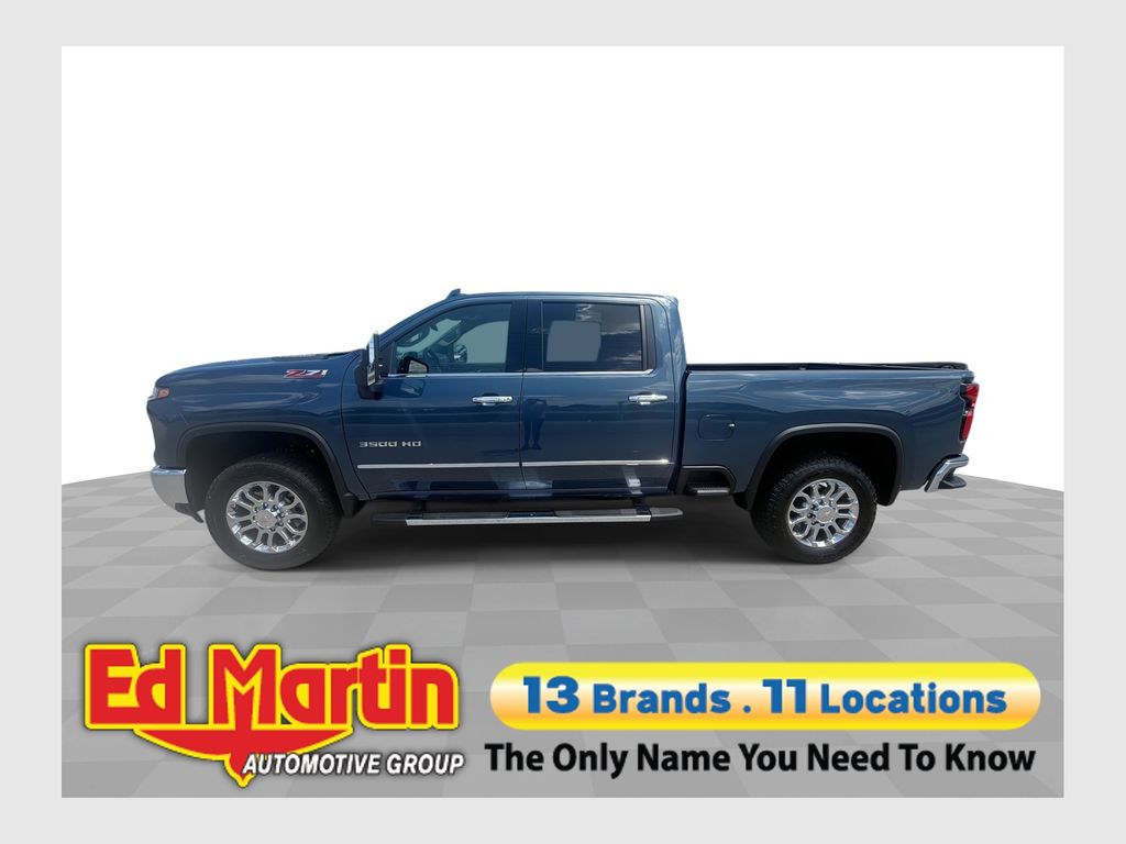 Lakeshore Blue 2025 Chevrolet Silverado 3500HD Pickup Truck Four-Wheel Drive Automatic