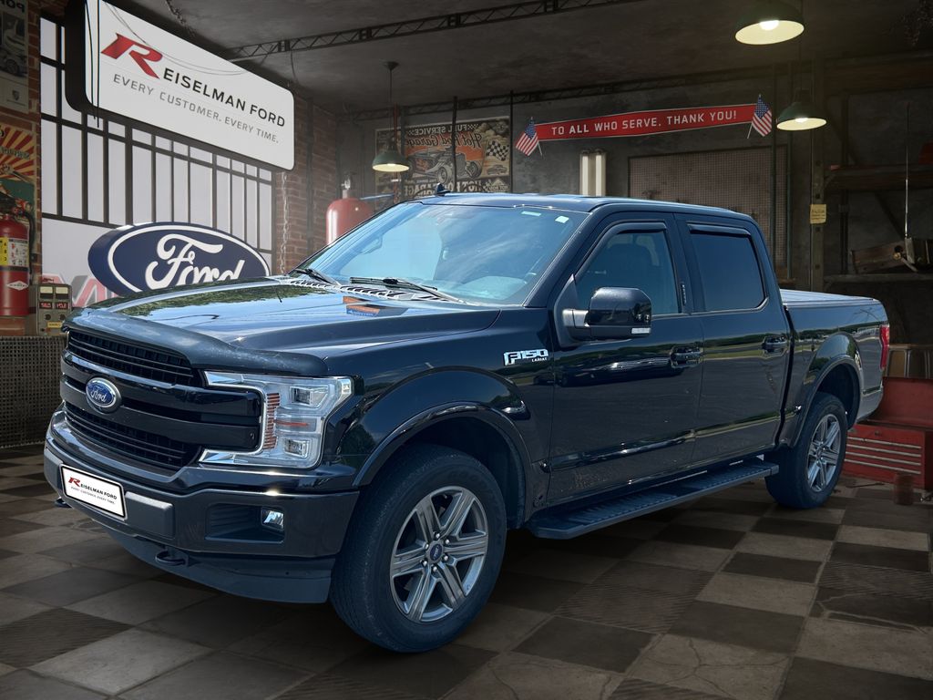 Black Metallic 2020 Ford F-150 Pickup Truck Four-Wheel Drive Automatic