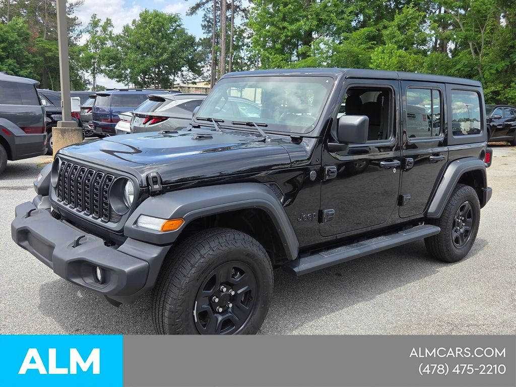 Used 2025 Black Jeep Sport image 4