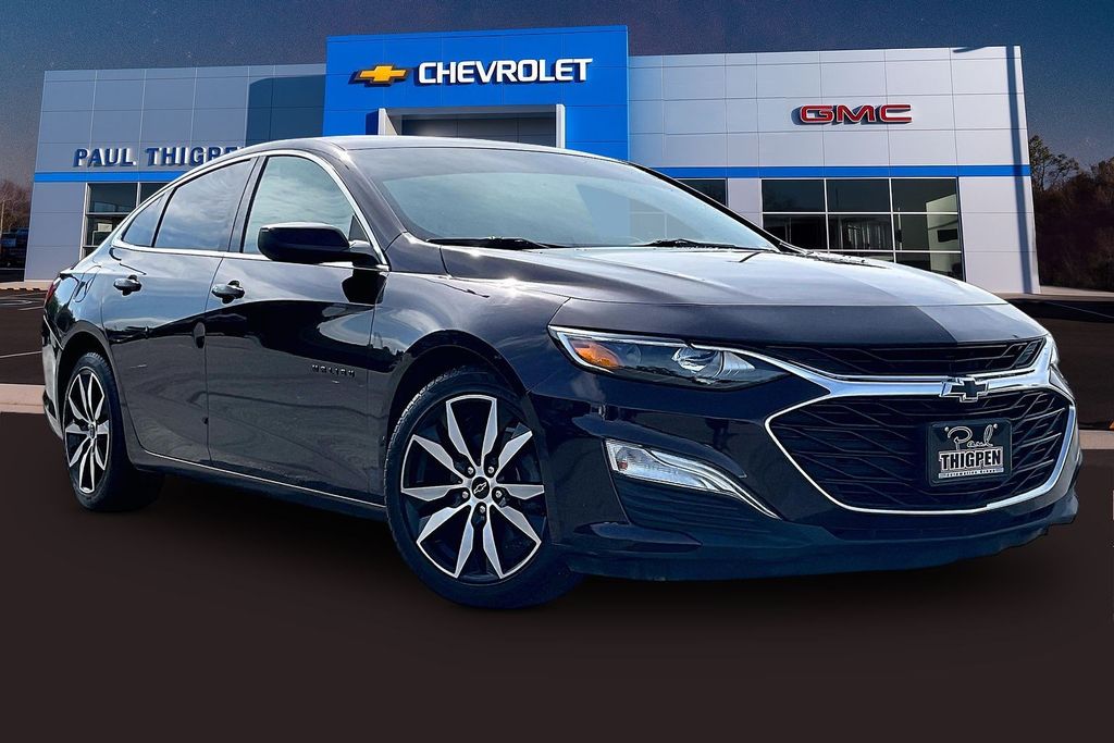 Black Cherry Metallic 2020 Chevrolet Malibu RS FWD Sedan Front-Wheel Drive Continuously Variable Transmission