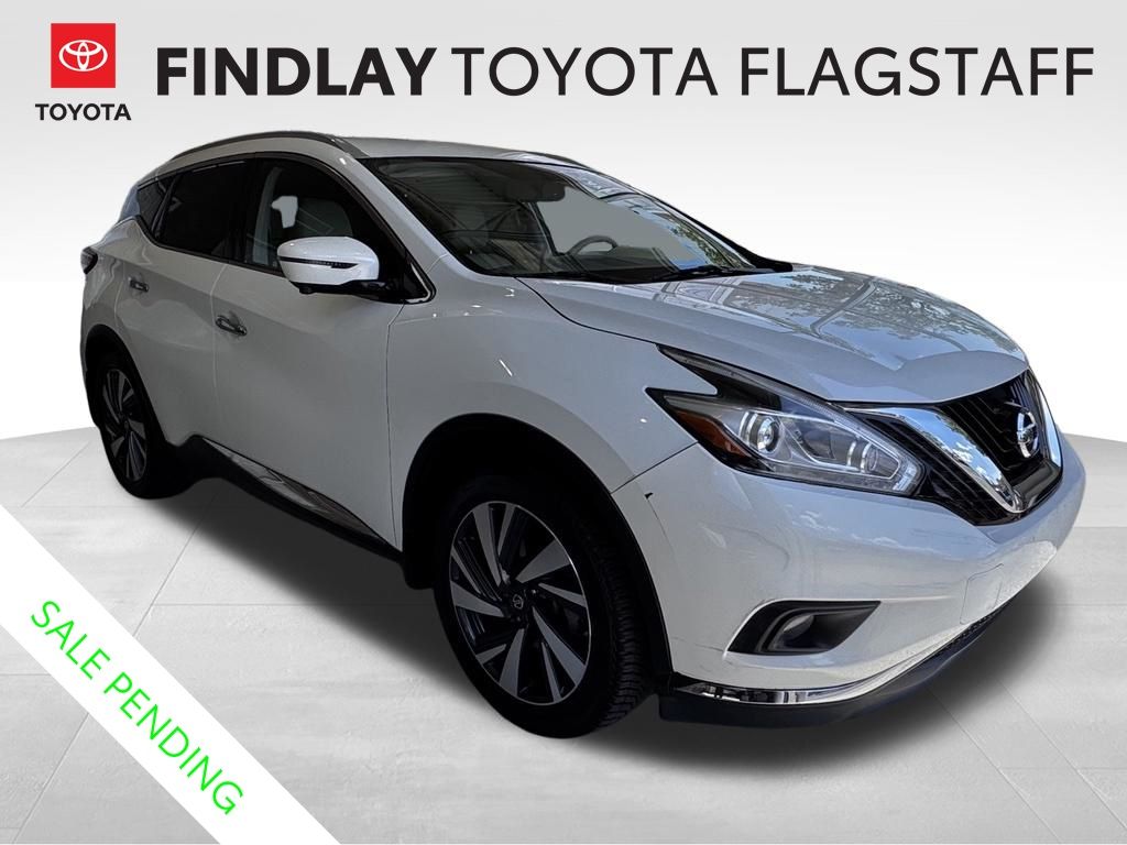 Pearl White 2017 Nissan Murano SUV / Crossover All-Wheel Drive Continuously Variable Transmission