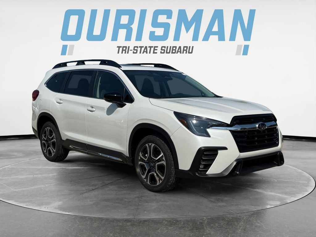 Crystal White Pearl 2025 Subaru Ascent SUV / Crossover All-Wheel Drive Continuously Variable Transmission