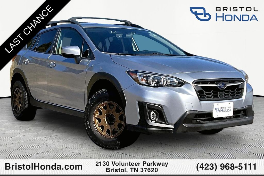 Ice Silver Metallic 2018 Subaru Crosstrek Premium SUV / Crossover All-Wheel Drive Continuously Variable Transmission