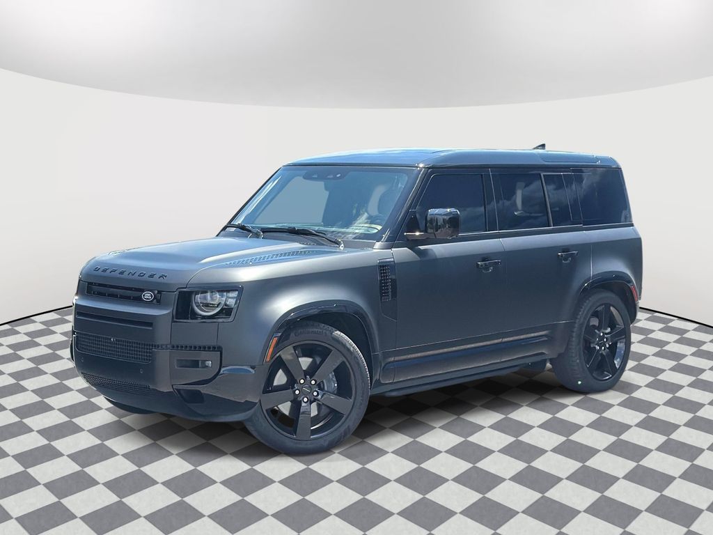 Santorini Black Metallic 2026 Land Rover Defender 110 P500 X-Dynamic SE AWD SUV / Crossover All-Wheel Drive 8-Speed Automatic