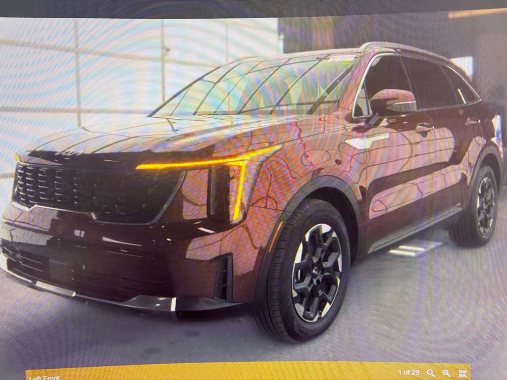 Dawning Red 2025 Kia Sorento SUV / Crossover Front-Wheel Drive 8-Speed Automatic