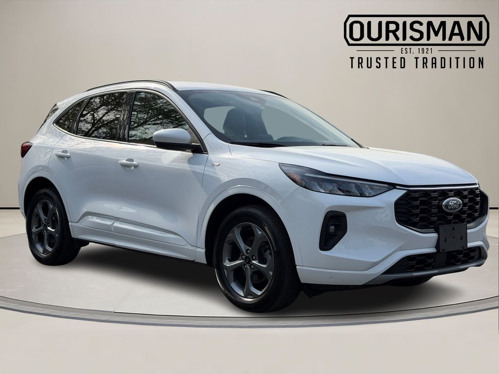 Oxford White 2023 Ford Escape Hybrid ST-Line Select AWD SUV / Crossover All-Wheel Drive Continuously Variable Transmission