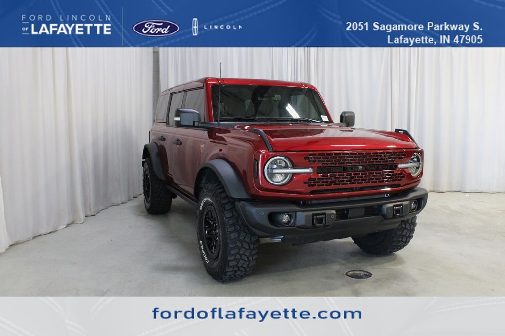 Ruby Red Metallic 2025 Ford Bronco SUV / Crossover Four-Wheel Drive Automatic