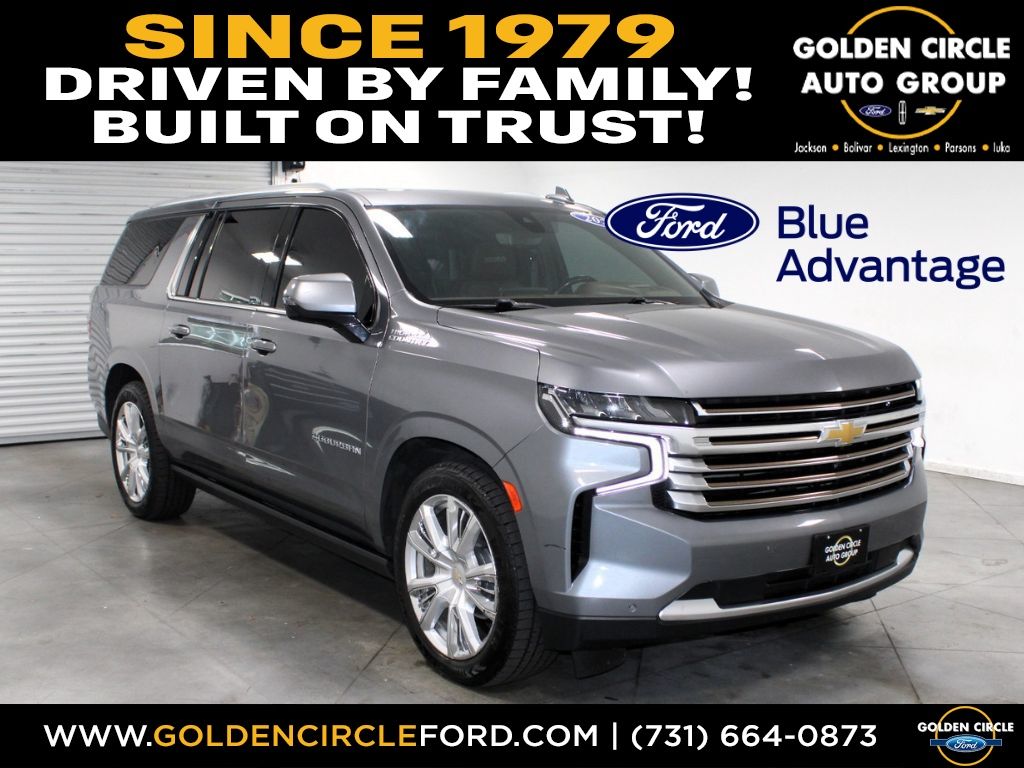 Gray (Satin Steel Metallic) 2021 Chevrolet Suburban SUV / Crossover 4X2