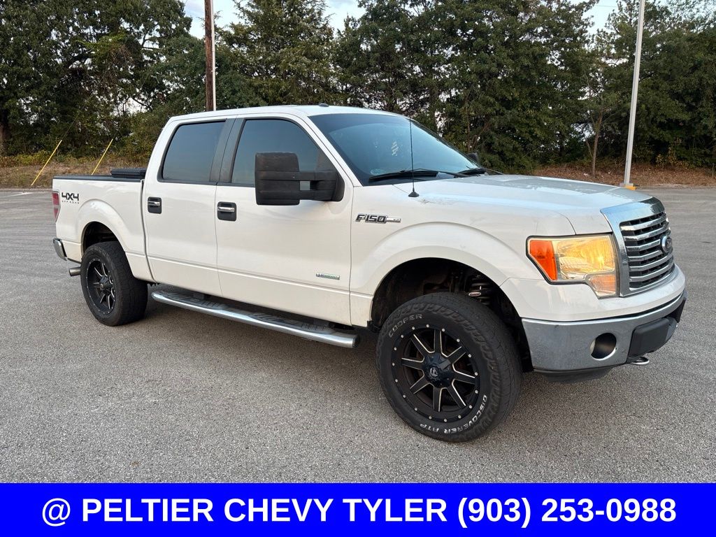 Oxford White 2012 Ford F-150 Pickup Truck Four-Wheel Drive 6-Speed Automatic