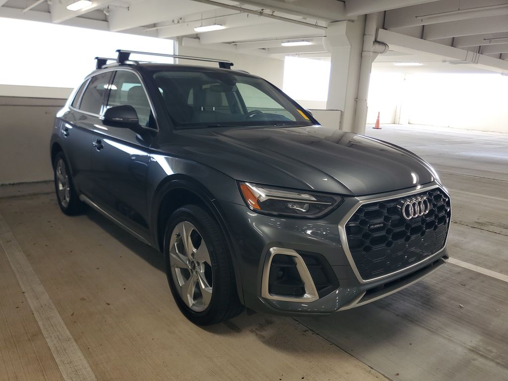 Certified Used 2023 Gray Audi 45 S line Premium image 2