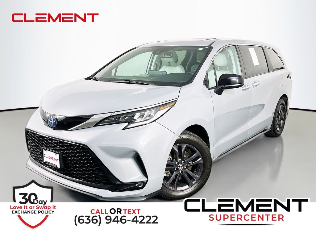 Cement 2024 Toyota Sienna Minivan All-Wheel Drive Continuously Variable Transmission