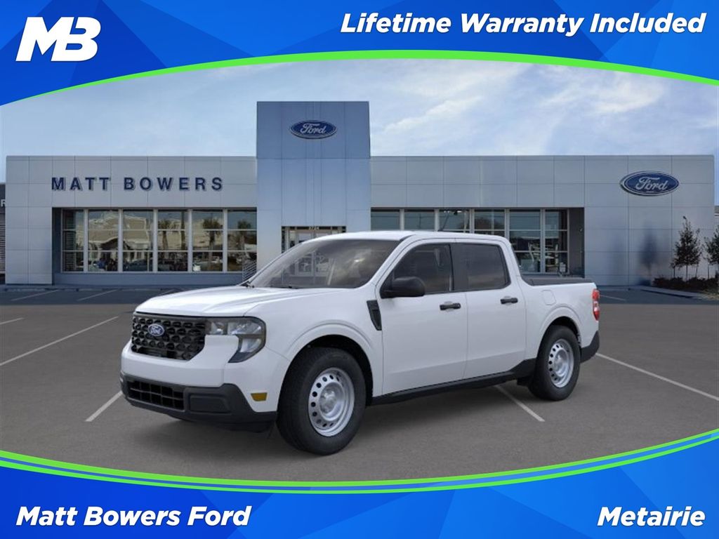 Space White Metallic 2026 Ford Maverick Pickup Truck Front-Wheel Drive Continuously Variable Transmission