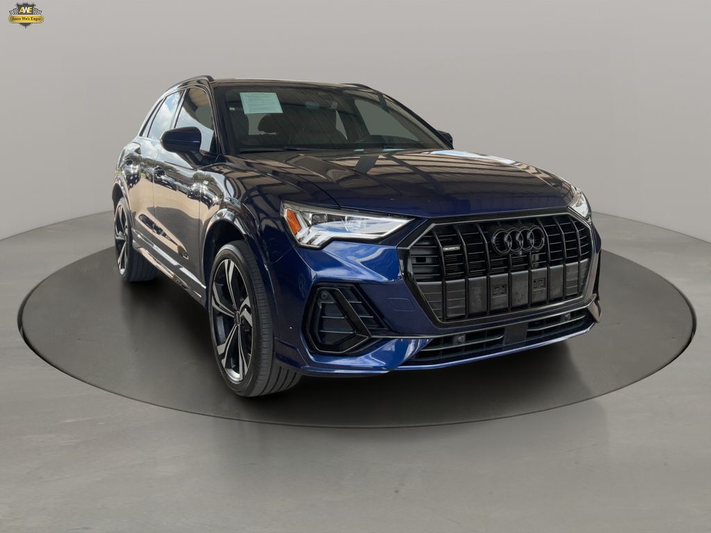 Navarra Blue Metallic 2023 Audi Q3 quattro Premium Plus S Line 45 TFSI SUV / Crossover All-Wheel Drive 8-Speed Automatic