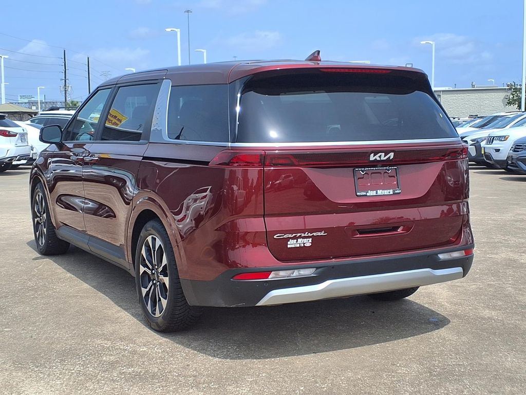 2022 Kia Carnival EX Red at Joe Myers Mazda Kia
