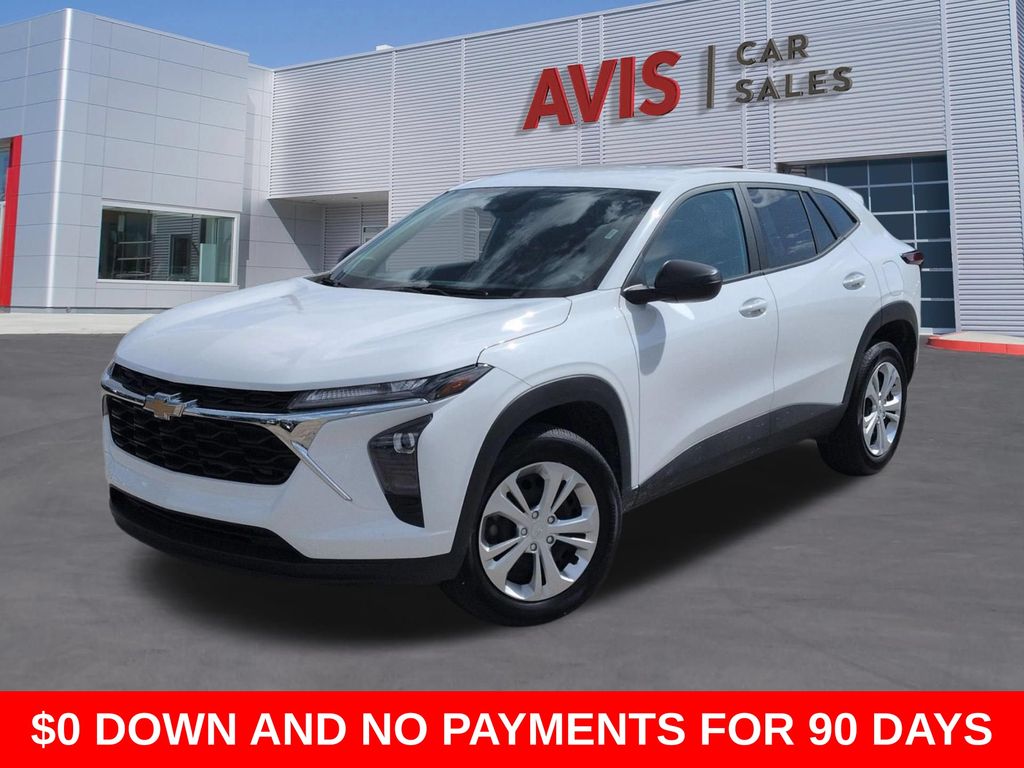 White 2025 Chevrolet Trax SUV / Crossover Front-Wheel Drive 6-Speed Automatic