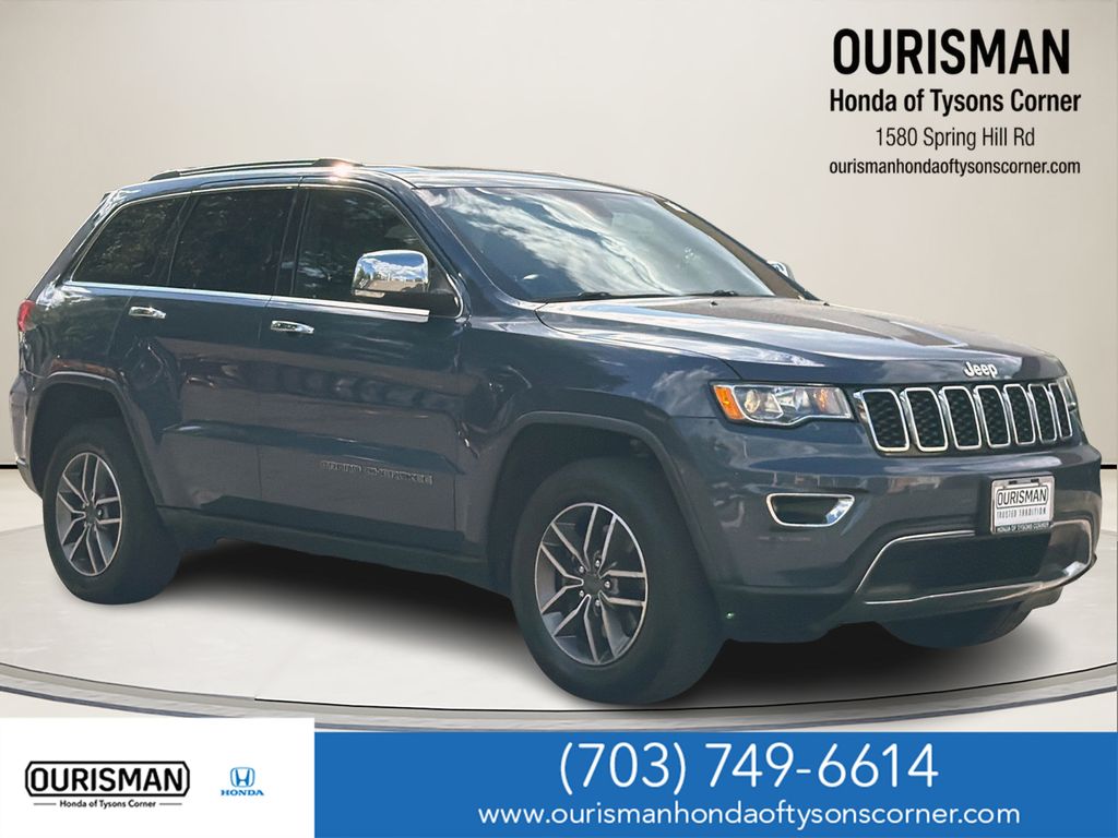 Slate Blue 2021 Jeep Grand Cherokee SUV / Crossover Four-Wheel Drive 8-Speed Automatic