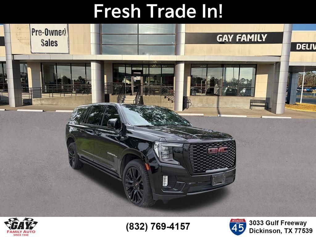 Onyx Black 2021 GMC Yukon XL Denali RWD SUV / Crossover 4X2 Automatic
