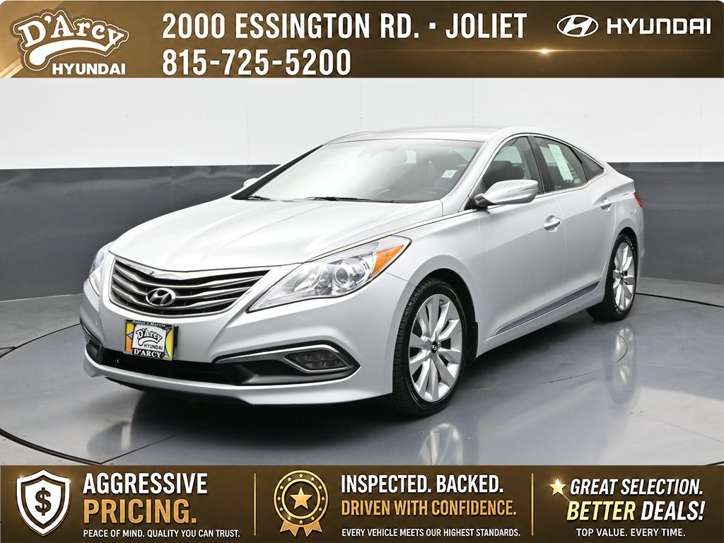 Starlight Silver 2016 Hyundai Azera Limited FWD Sedan Front-Wheel Drive 6-Speed Automatic
