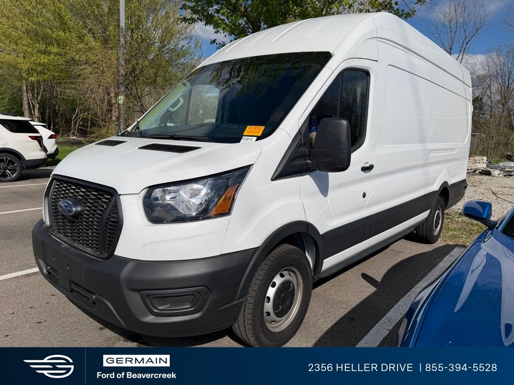 Oxford White 2025 Ford Transit Cargo Van