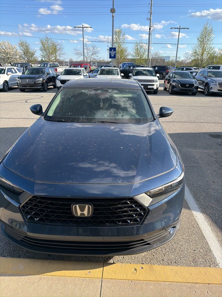 Blue 2023 Honda Accord EX FWD Sedan Front-Wheel Drive Continuously Variable Transmission