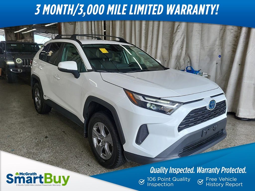 Ice 2024 Toyota RAV4 Hybrid SUV / Crossover All-Wheel Drive Continuously Variable Transmission