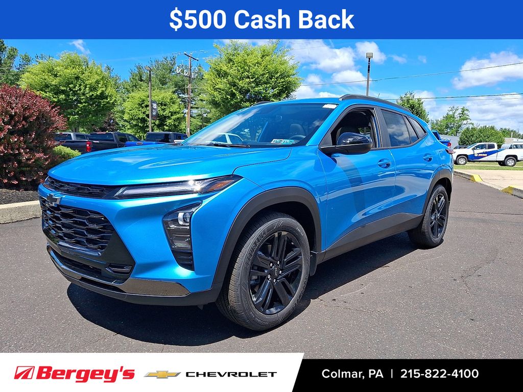 Marina Blue Metallic 2026 Chevrolet Trax SUV / Crossover Front-Wheel Drive 6-Speed Automatic