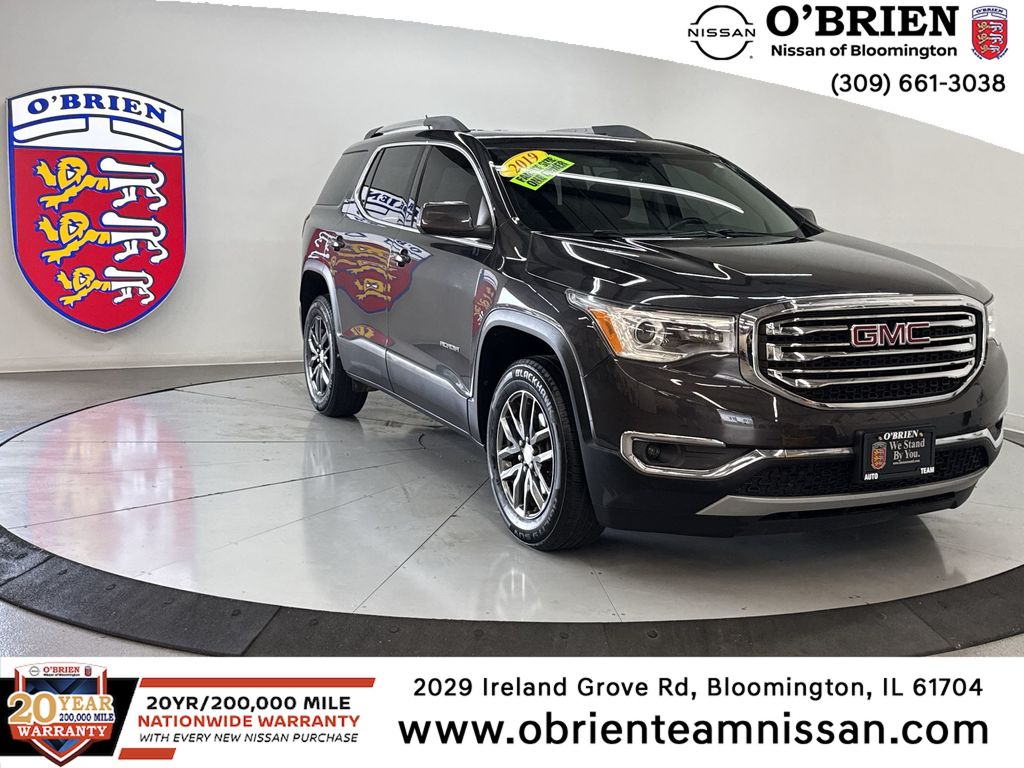Gray (Iridium Metallic) 2019 GMC Acadia SUV / Crossover Front-Wheel Drive 6-Speed Automatic