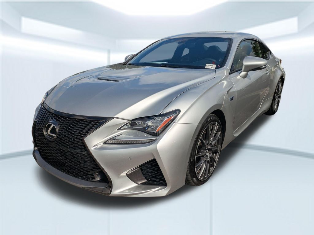 Gray (Liquid Platinum) 2015 Lexus RC F F RWD Coupe Rear-Wheel Drive 8-Speed Dual Clutch