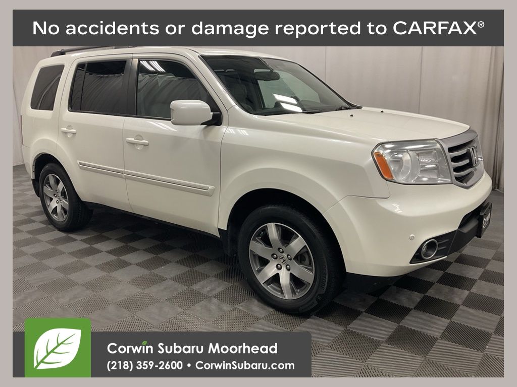 White Diamond Pearl 2014 Honda Pilot SUV / Crossover Four-Wheel Drive 5-Speed Automatic