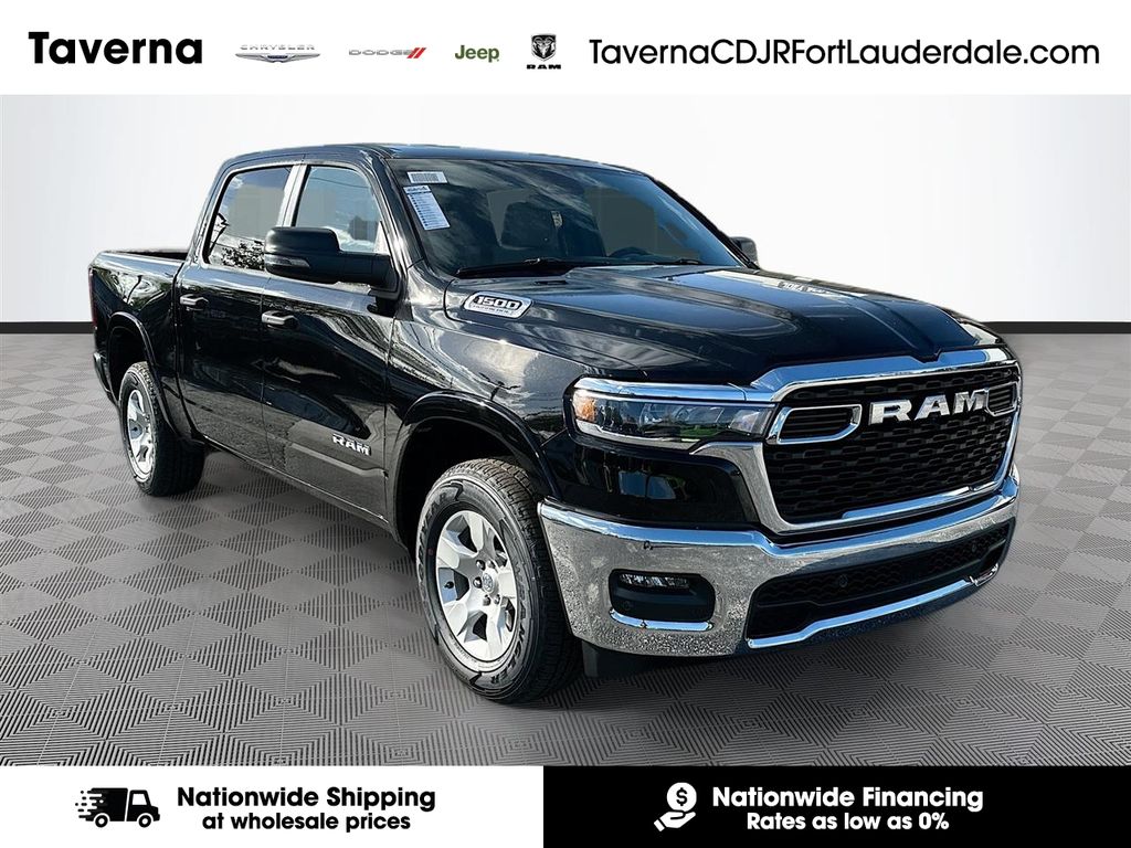 Diamond Black 2026 RAM 1500 Big Horn Crew Cab RWD Pickup Truck 4X2 8-Speed Automatic