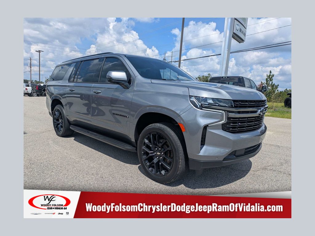 Gray (Steel Metallic) 2021 Chevrolet Suburban SUV / Crossover 4X2