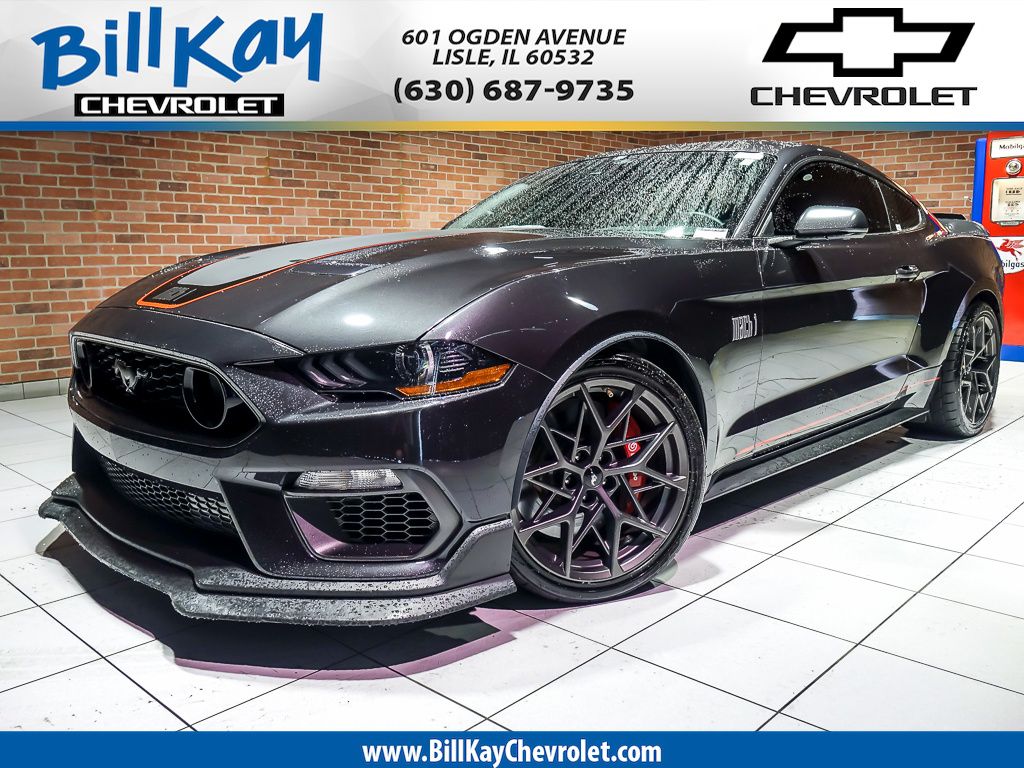 Gray Metallic 2022 Ford Mustang Coupe Rear-Wheel Drive Automatic