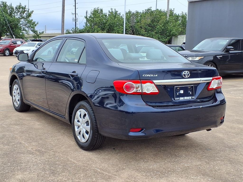 2013 Toyota Corolla L Blue at Durrett Motor Company