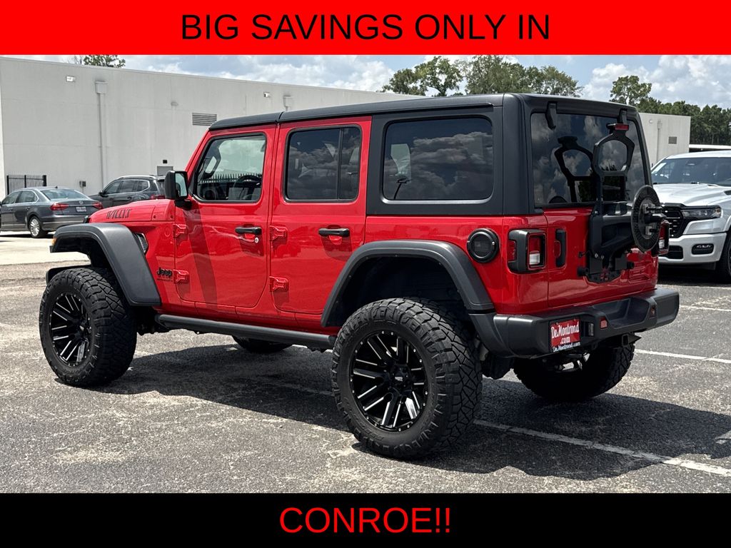 2024 Jeep Wrangler Sport Red at DeMontrond Mazda