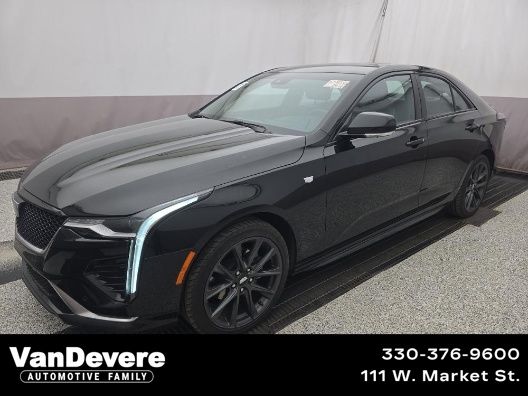 Black Raven 2025 Cadillac CT4 Sport AWD Sedan All-Wheel Drive 8-Speed Automatic