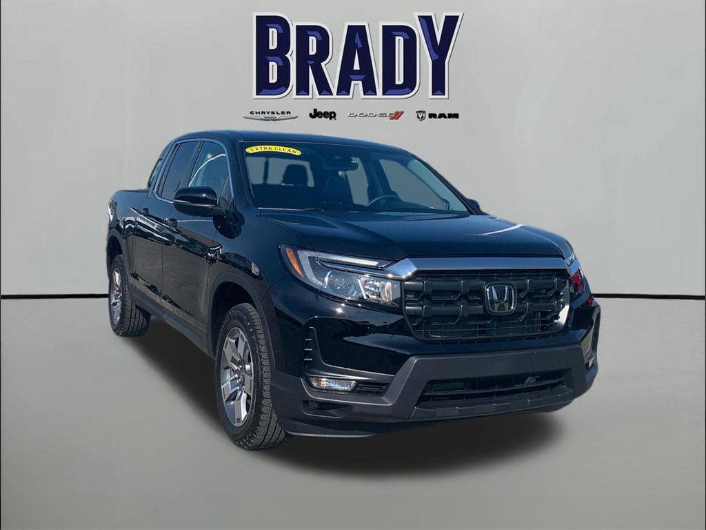 Black 2026 Honda Ridgeline Pickup Truck All-Wheel Drive 9-Speed Automatic