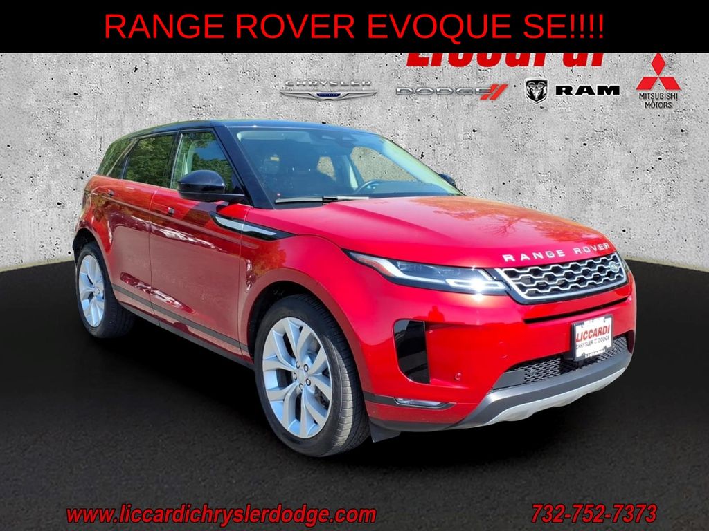 Firenze Red Metallic 2023 Land Rover Range Rover Evoque P250 SE AWD SUV / Crossover All-Wheel Drive 9-Speed Automatic