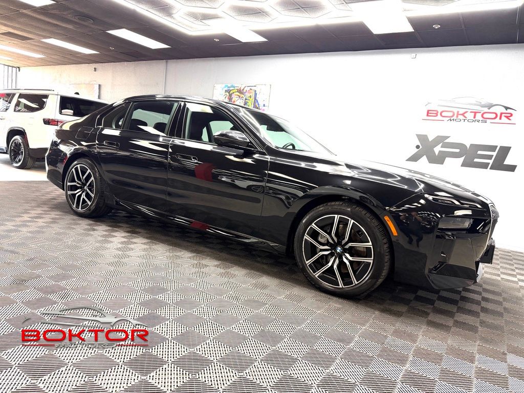 Black Sapphire Metallic 2026 BMW 7 Series 740i xDrive Sedan All-Wheel Drive 8-Speed Automatic