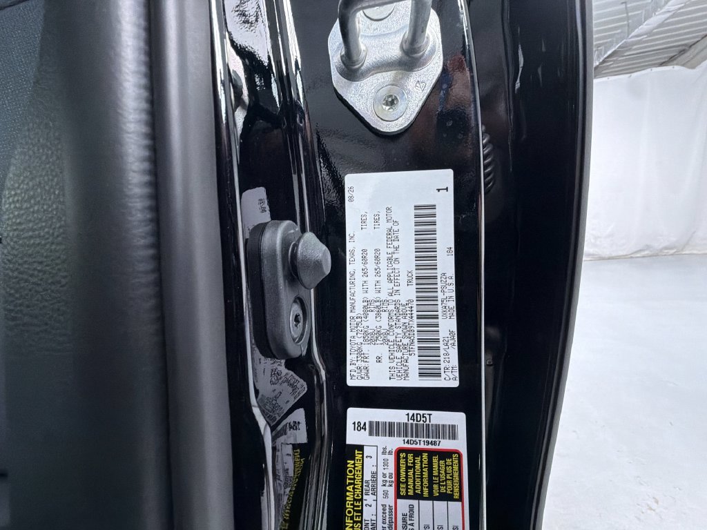 New 2026 Toyota Tundra Truck