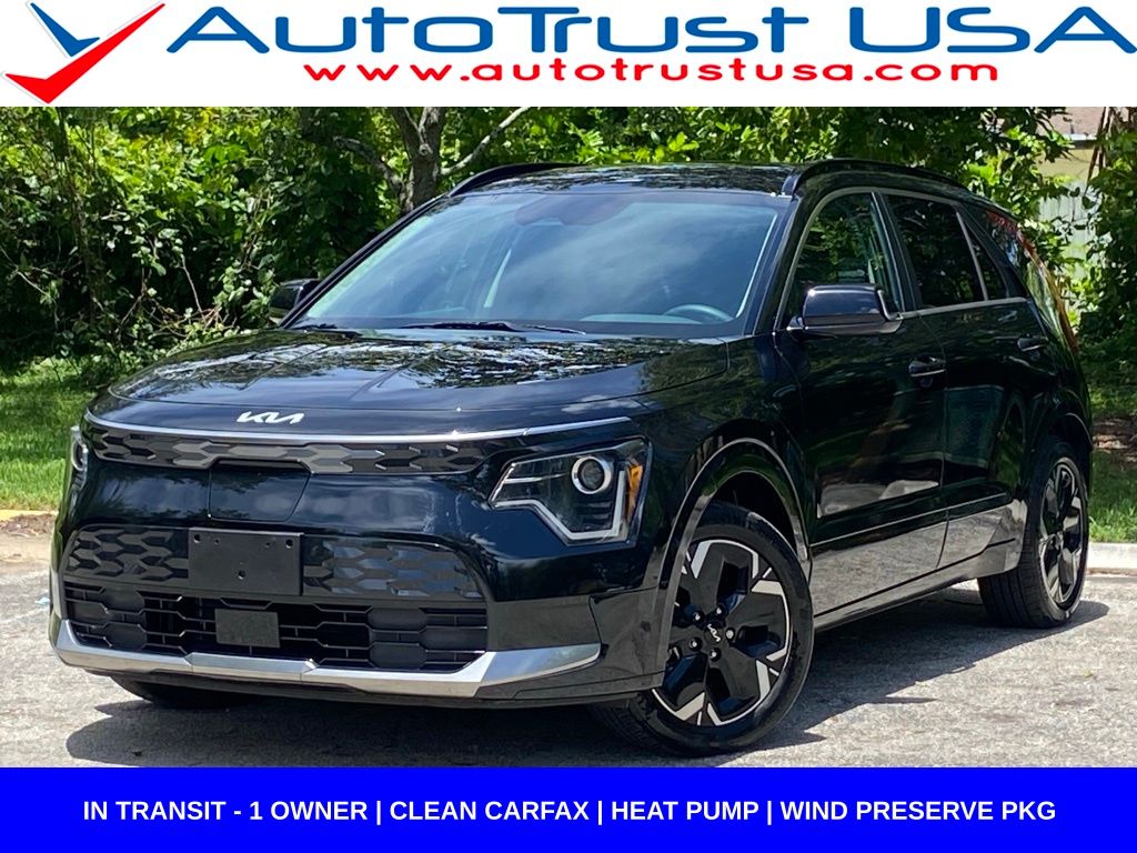 Aurora Black 2024 Kia Niro EV SUV / Crossover Front-Wheel Drive 1-Speed Automatic
