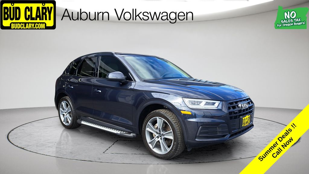 Moonlight Blue 2019 Audi Q5 SUV / Crossover All-Wheel Drive 7-Speed Automatic