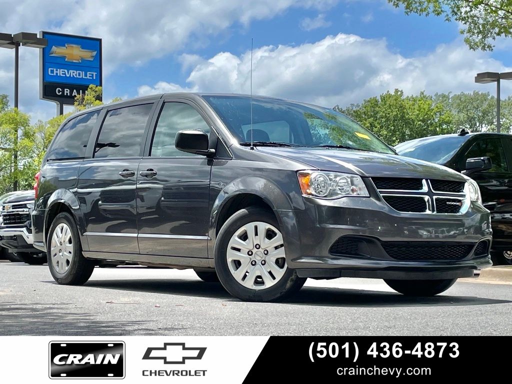 Granite 2018 Dodge Grand Caravan SE FWD Minivan Front-Wheel Drive 6-Speed Automatic