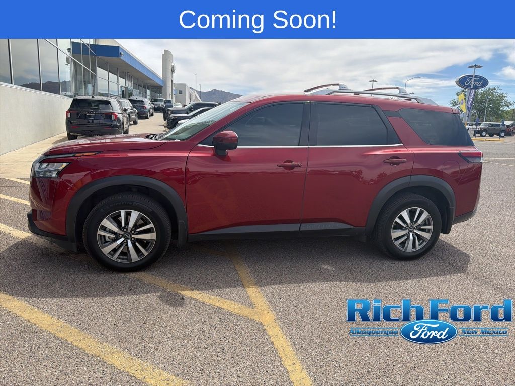 Red (Scarlet Ember) 2024 Nissan Pathfinder SL 4WD SUV / Crossover All-Wheel Drive 9-Speed Automatic
