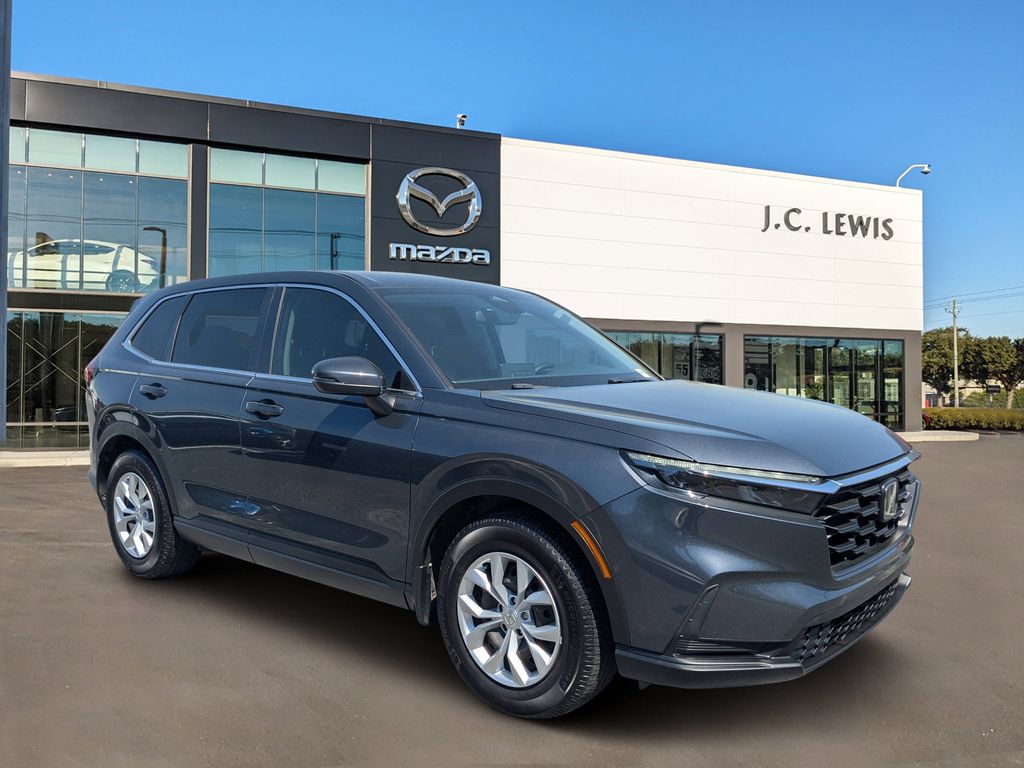 Meteorite Gray Metallic 2024 Honda CR-V SUV / Crossover Front-Wheel Drive Continuously Variable Transmission